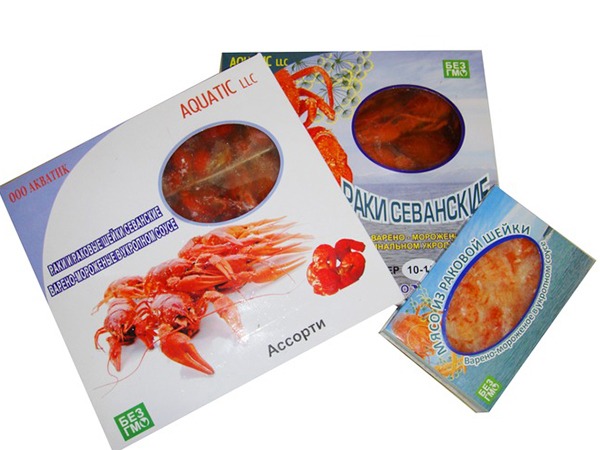 Раки в ассортименте в Рубцовске