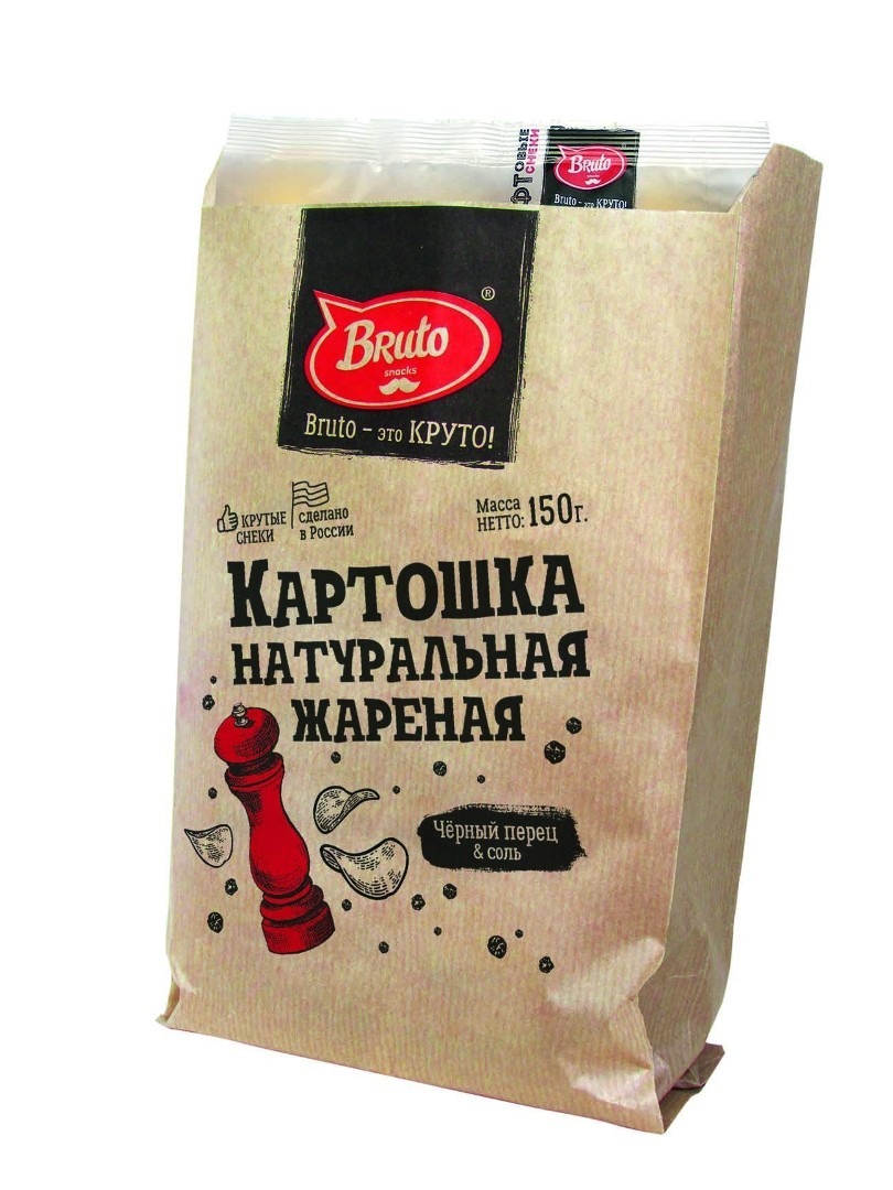 Картофель «Бруто» черный перец 130 гр. в Рубцовске