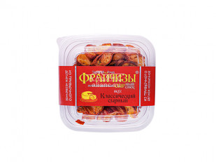 Ребра воблы с икрой: Фрайчизы классические сырные (100 гр.)