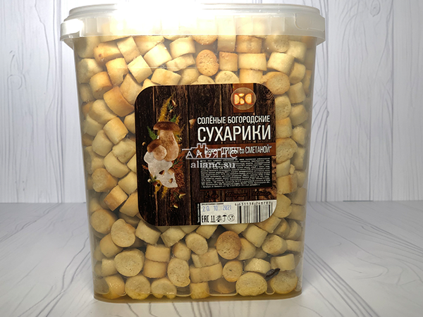 Сухарики с грибами и сметаной в Рубцовске