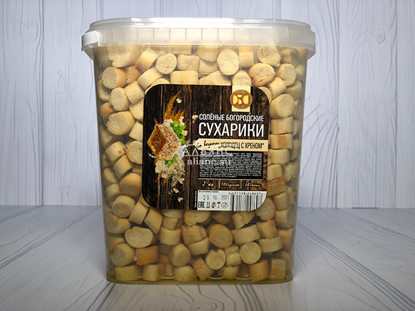 Сухарики с холодцом и хреном в Рубцовске