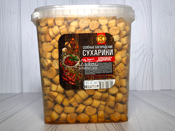 Сухарики с аджикой в Рубцовске