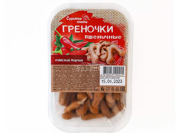 Сурские гренки Тайский перчик (100 гр) в Рубцовске