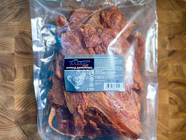 Мясо (АЛЬЯНС) вяленое курица 500гр "С халапеньо" в Рубцовске