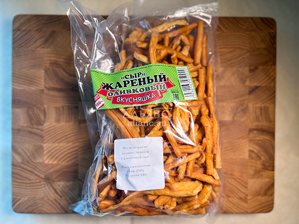 Жареный сыр "ВКУСНЯШКА" (Оливковый) 500гр. в Рубцовске