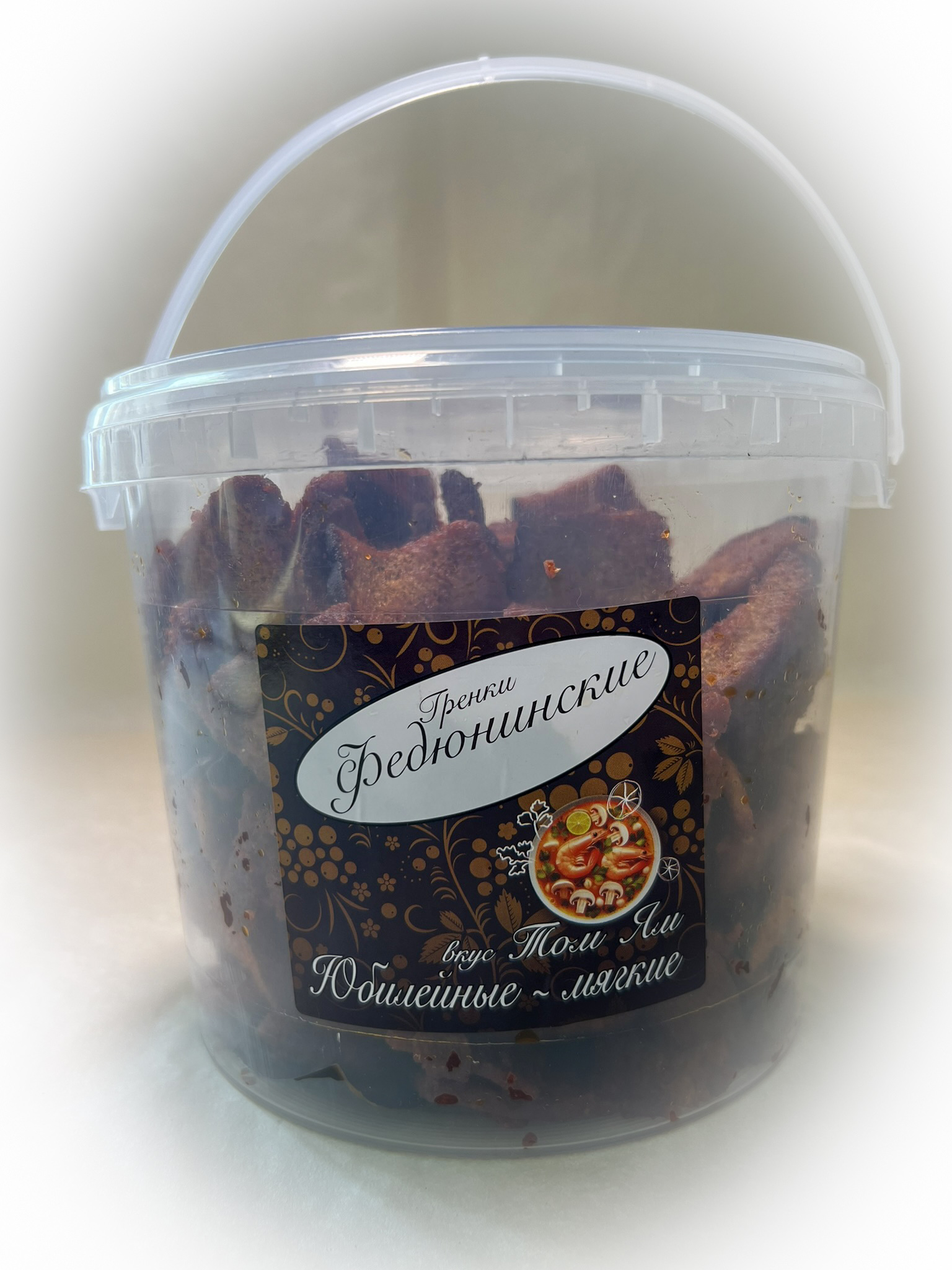 Гренки "ФЕДЮНИНСКИЕ" "Том ям" (ведро 900 гр.) в Рубцовске