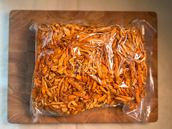 Нитка ЖАРЕНАЯ "Тайский перец" Oktobersnack 1 кг (сырный продукт) в Рубцовске