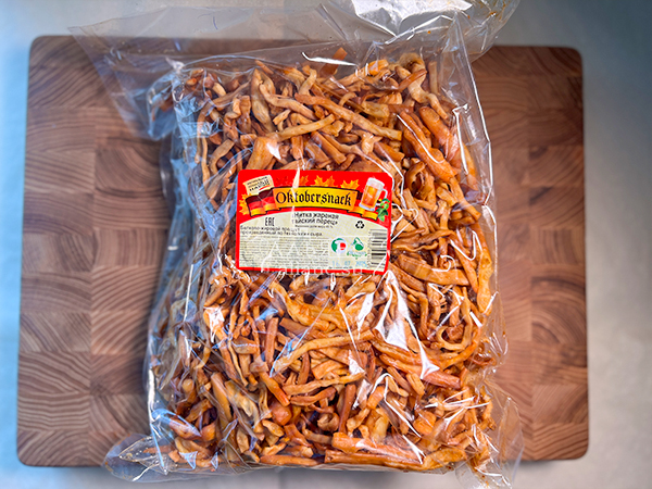 Нитка ЖАРЕНАЯ "Тайский перец" Oktobersnack 1 кг (сырный продукт) в Рубцовске