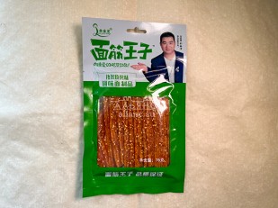 Диспенсеры для снеков: Мучные полоски ЗЕЛЁНЫЕ со вкусом барбекю 76 гр