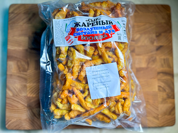 Жареный сыр "ВКУСНЯШКА" со вкусом сметаны и лука (500 гр) в Рубцовске
