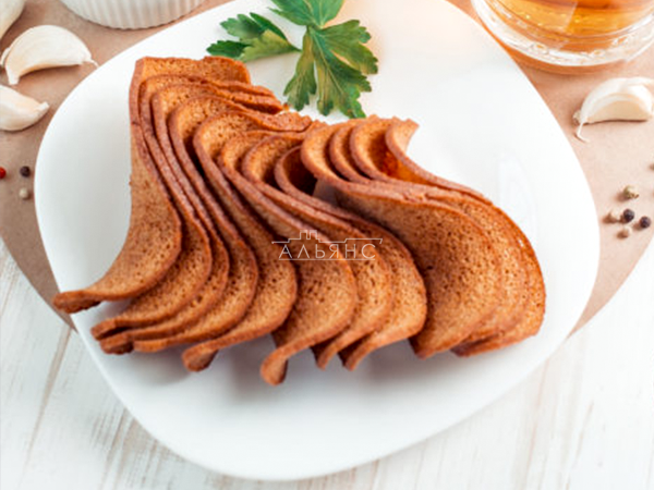 Ресторанные гренки с сметаной и зеленью в Рубцовске