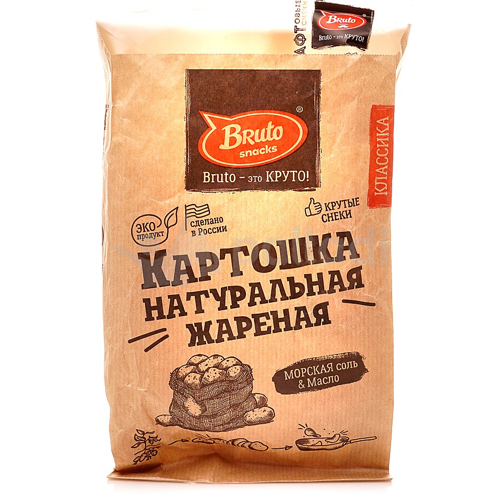 Картофель «Бруто» с солью 70 гр. в Рубцовске